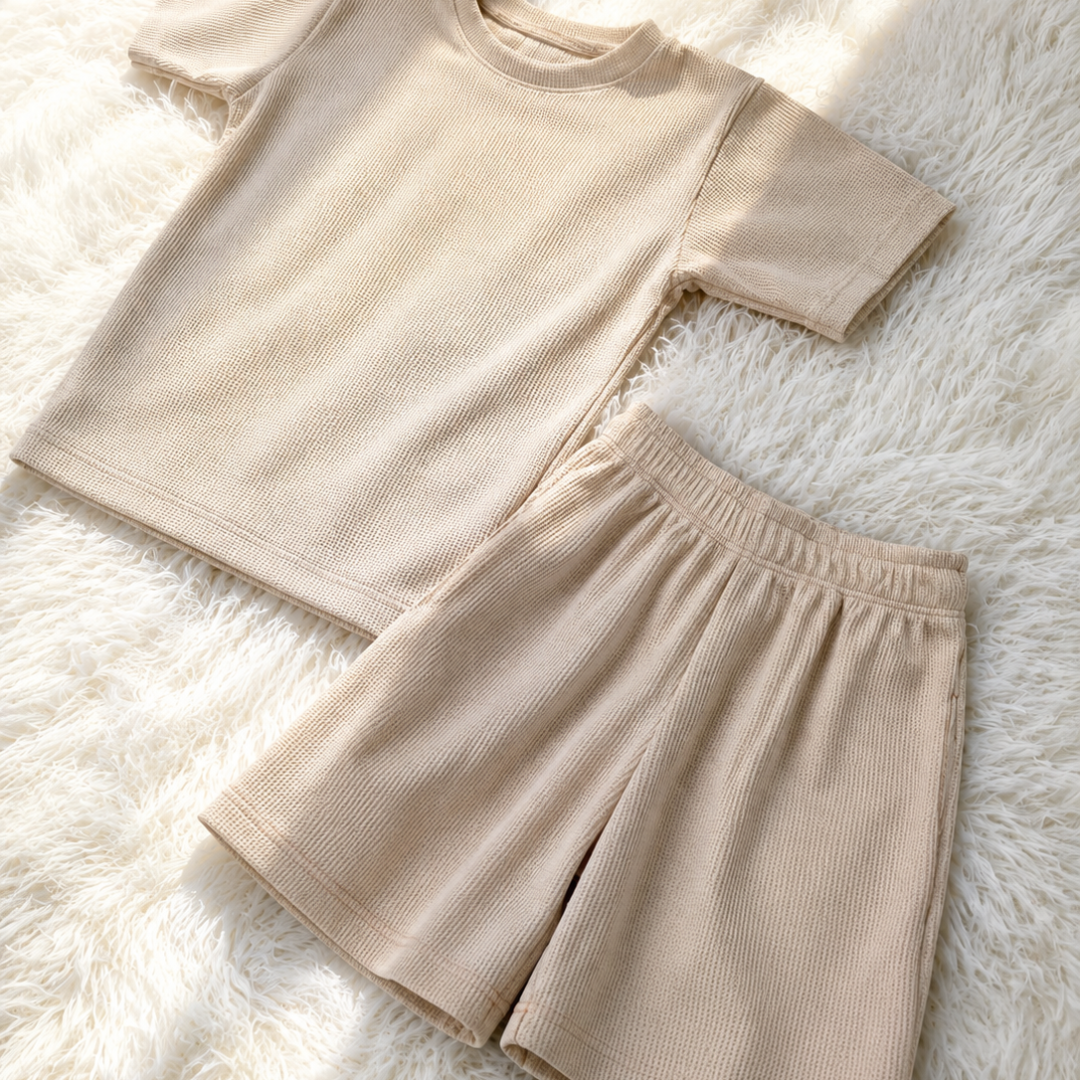 Conjunto Wafle Arena Beige