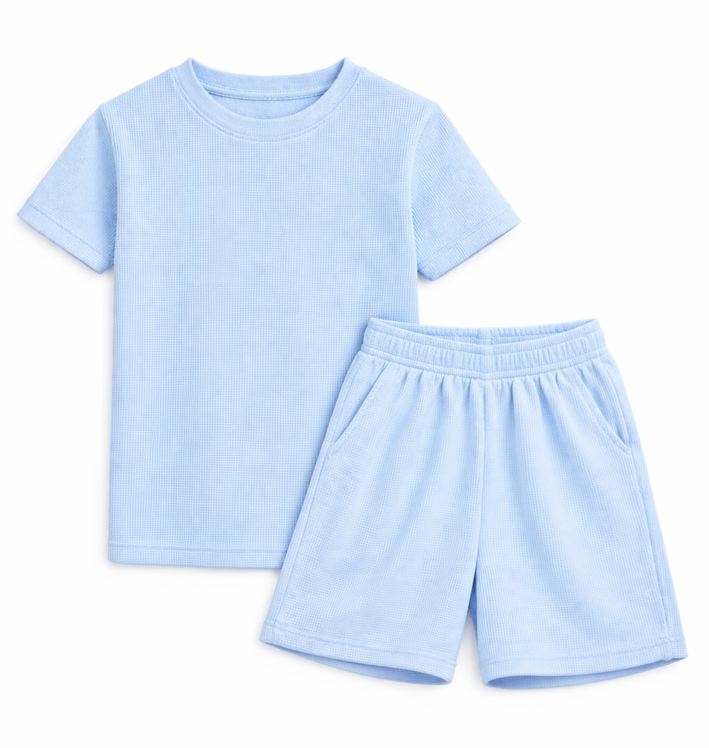 Conjunto Wafle Celeste